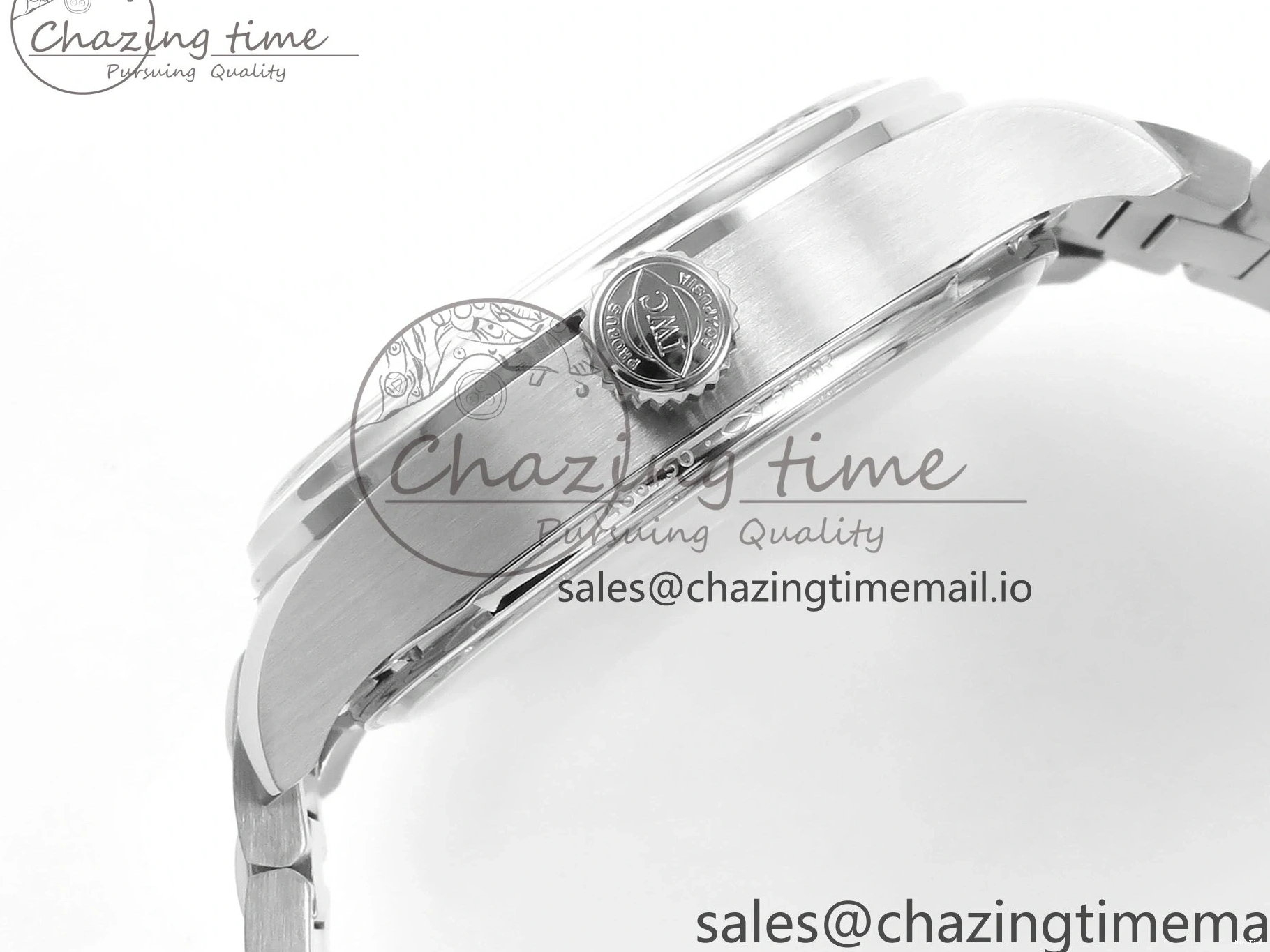 MIROTIME 0314 Portugieser Auto IWC0562B APSF 1:1 Best Edition Gold Dial on SS Bracelet A Reliable 6996